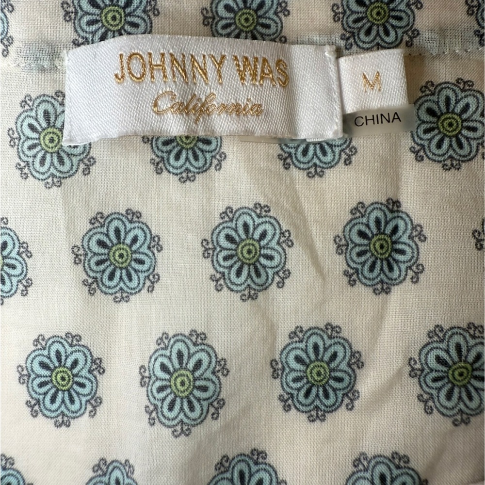 Johnny Was Azalea Embroidered Tunic. Medium - Picture 7 of 11